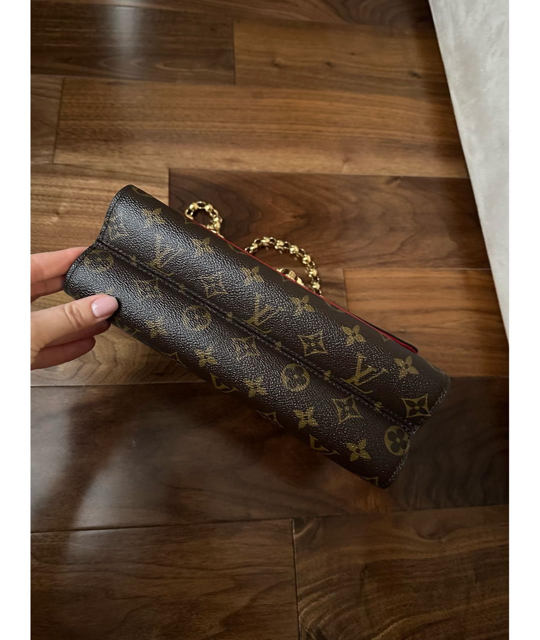 LOUIS VUITTON Коричневая сумка через плечо, фото 4