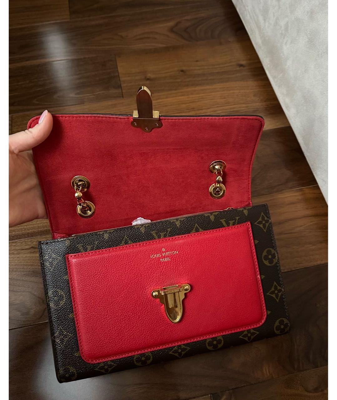 LOUIS VUITTON Коричневая сумка через плечо, фото 3