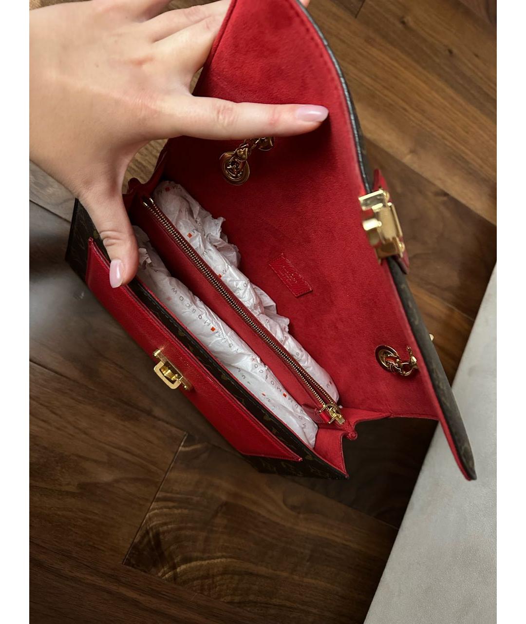 LOUIS VUITTON Коричневая сумка через плечо, фото 8