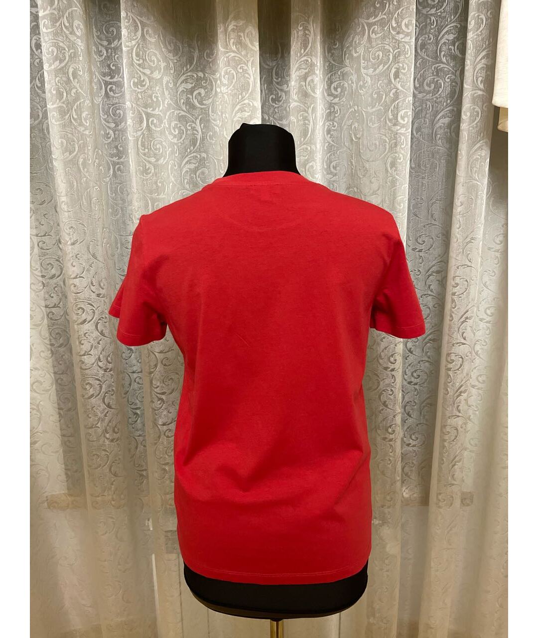 KENZO Бордовая хлопковая футболка, фото 2