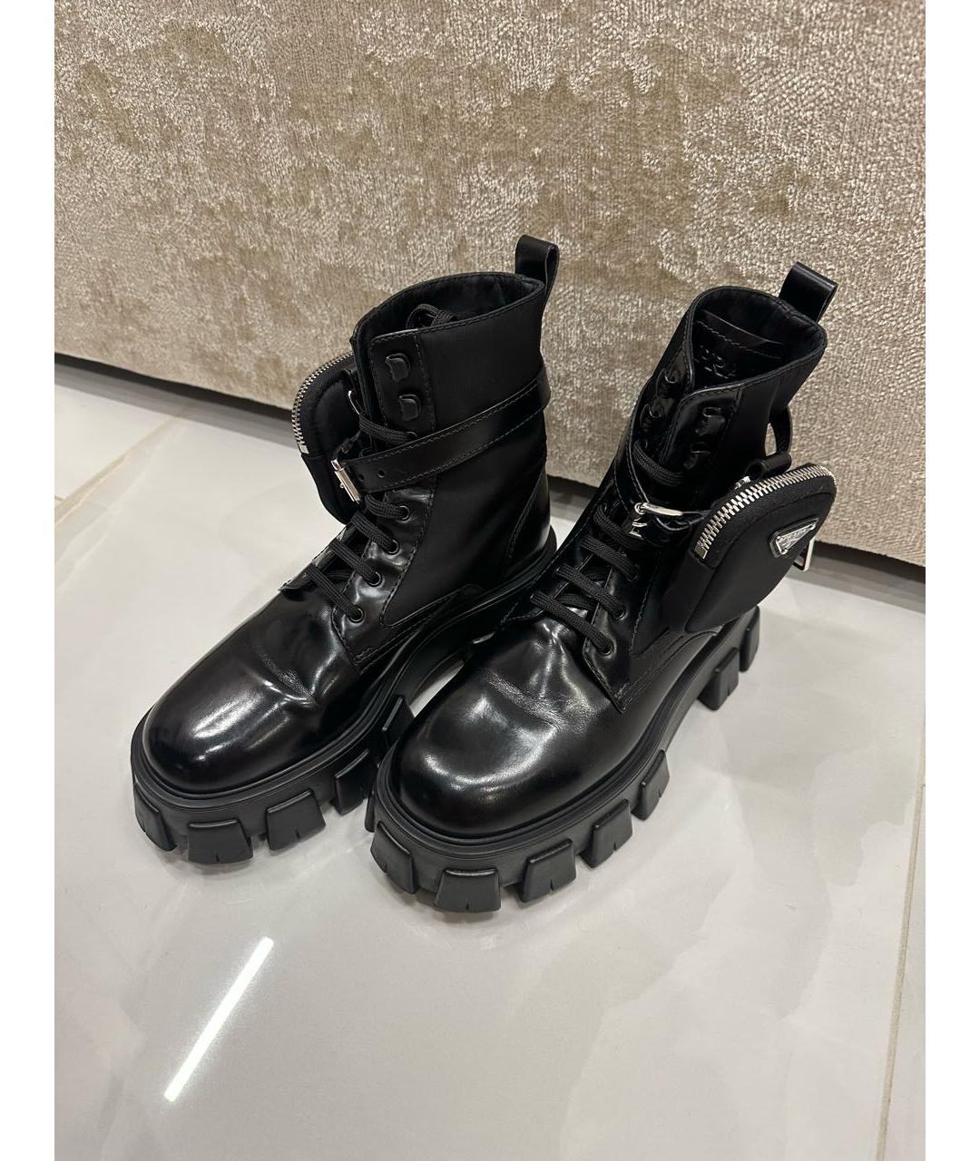 PRADA Черные ботинки, фото 2