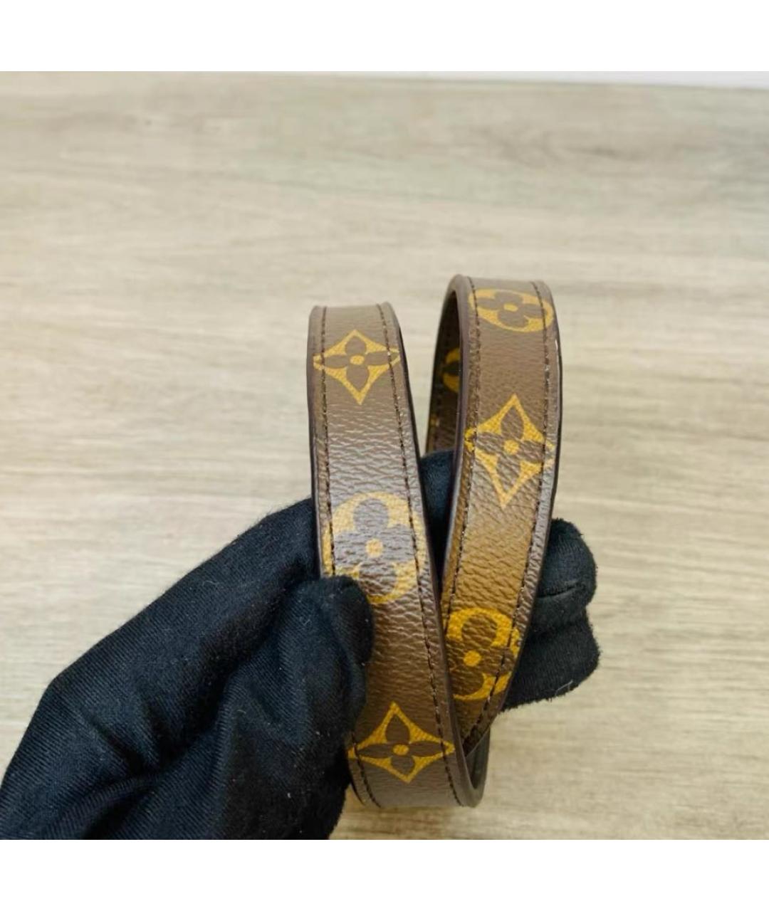 LOUIS VUITTON Коричневая сумка с короткими ручками, фото 7