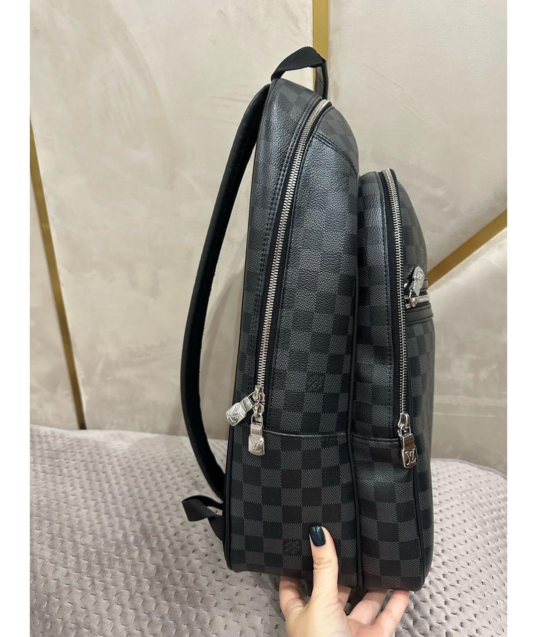 LOUIS VUITTON Черный рюкзак, фото 2