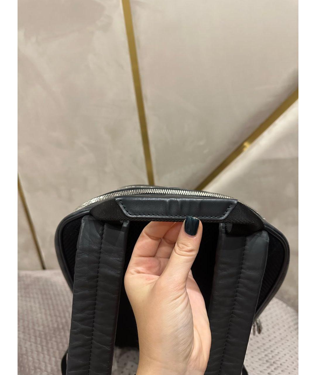 LOUIS VUITTON Черный рюкзак, фото 5