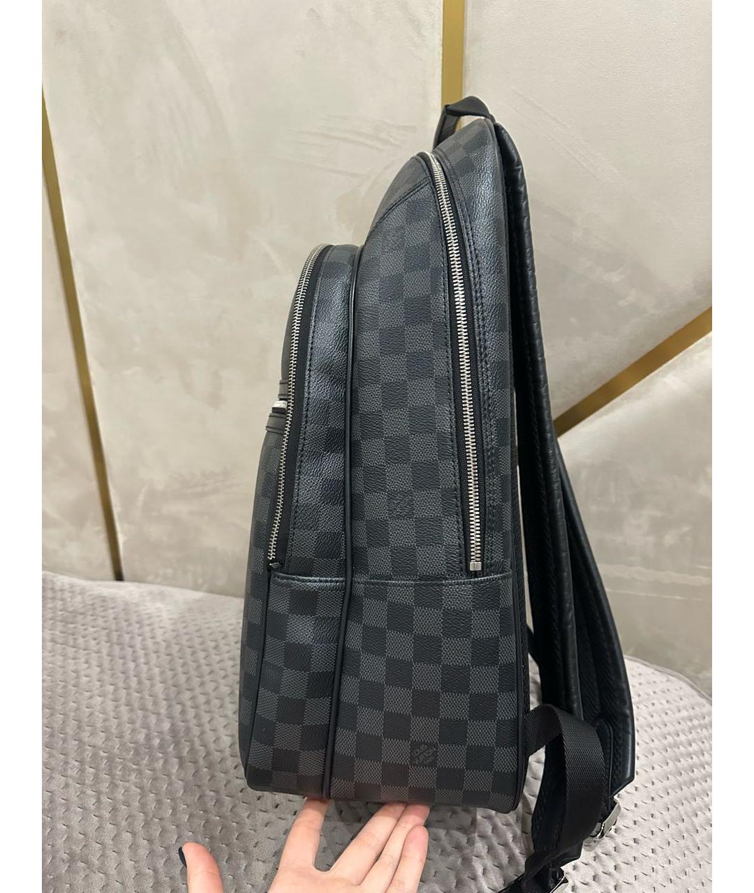 LOUIS VUITTON Черный рюкзак, фото 3