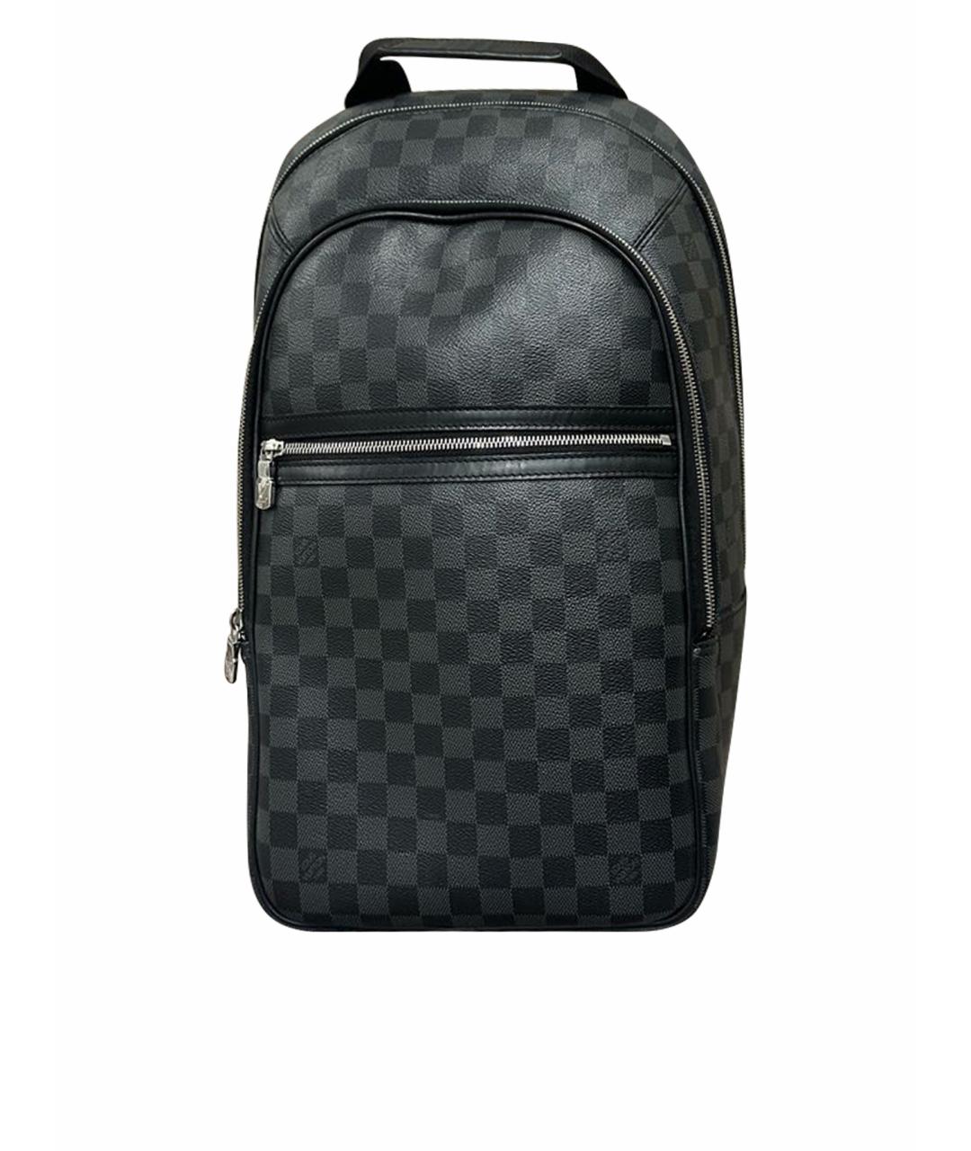 LOUIS VUITTON Черный рюкзак, фото 1