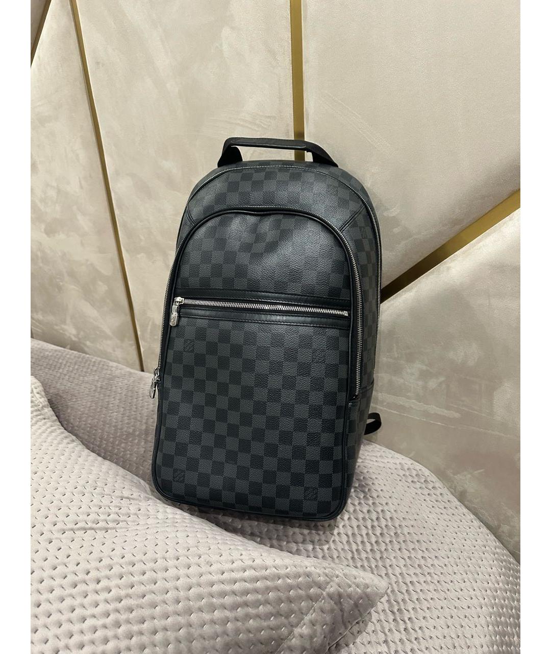 LOUIS VUITTON Черный рюкзак, фото 9