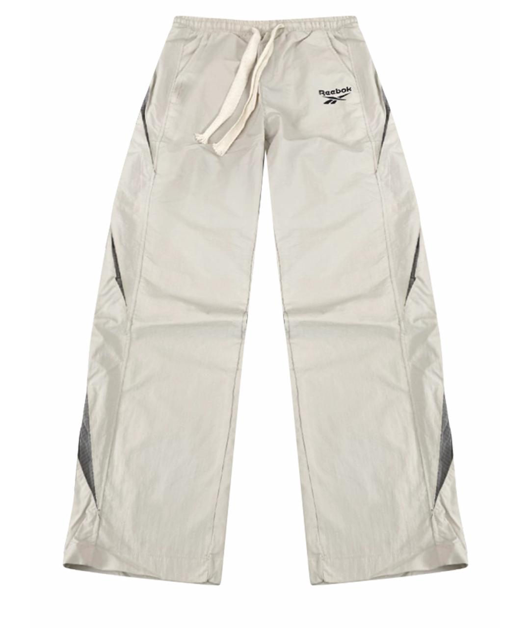 REEBOK Белые повседневные брюки, фото 1