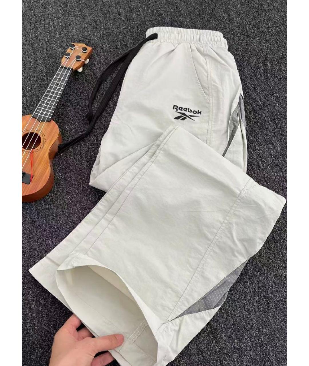 REEBOK Белые повседневные брюки, фото 4