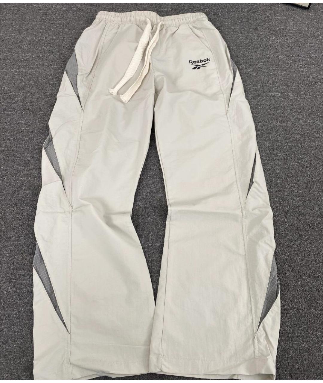 REEBOK Белые повседневные брюки, фото 5