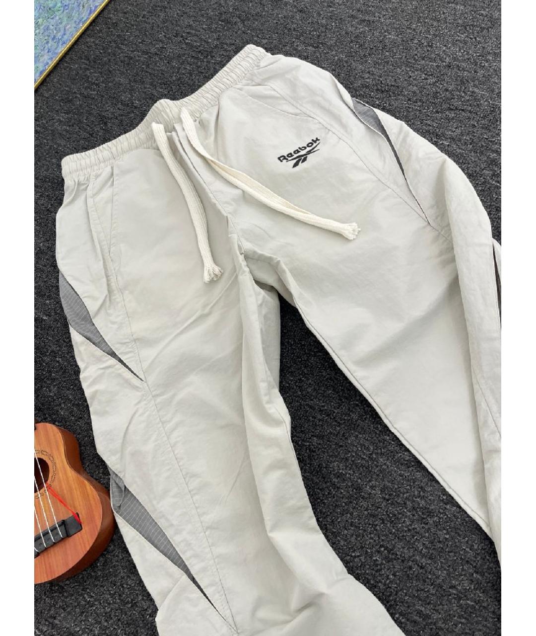 REEBOK Белые повседневные брюки, фото 2