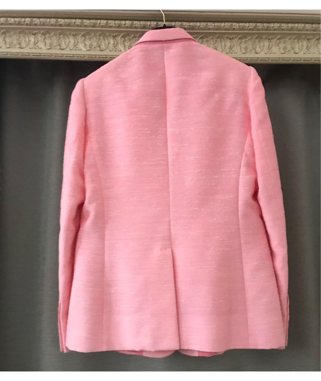 STELLA MCCARTNEY Розовый вискозный жакет/пиджак, фото 7
