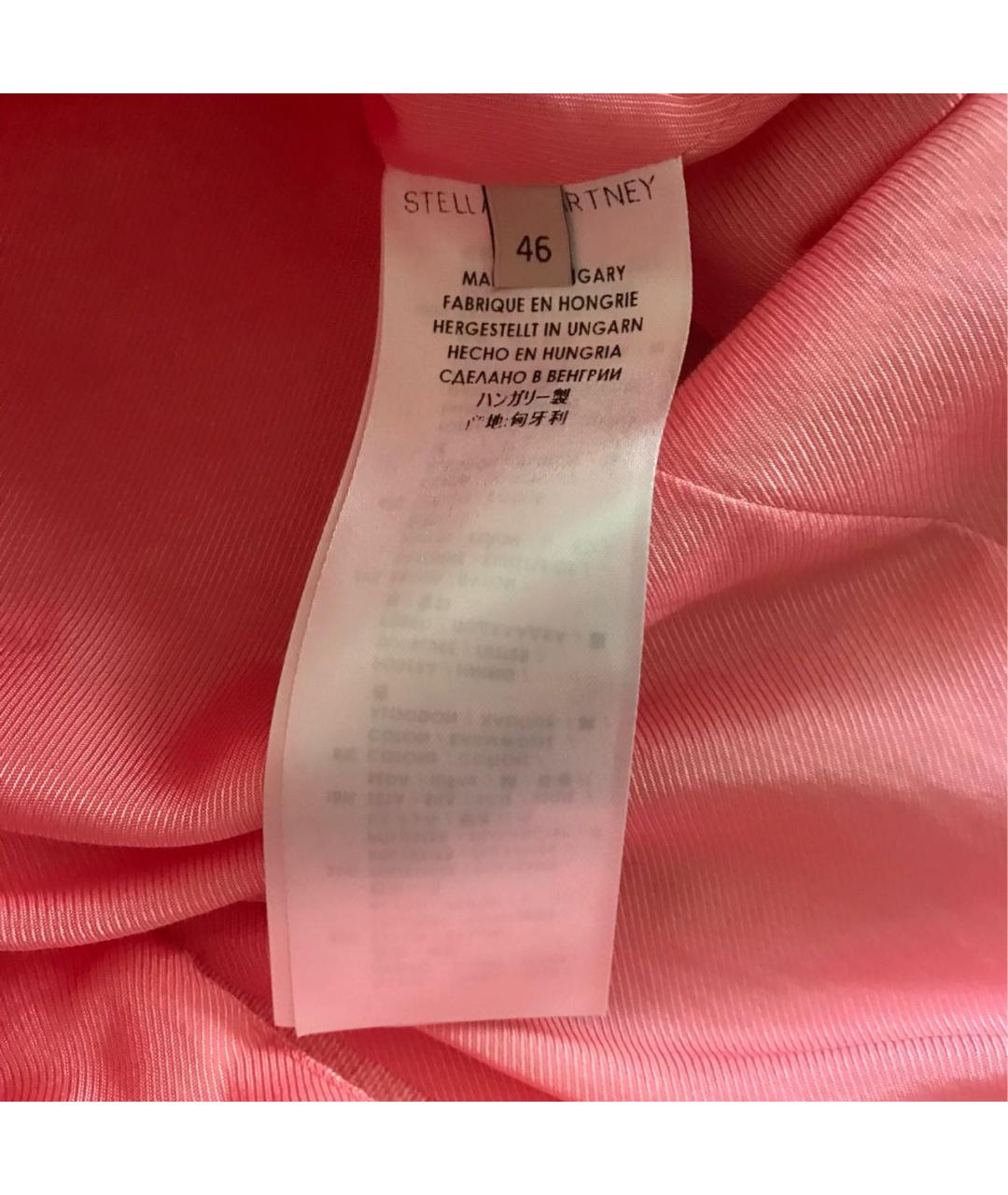 STELLA MCCARTNEY Розовый вискозный жакет/пиджак, фото 8