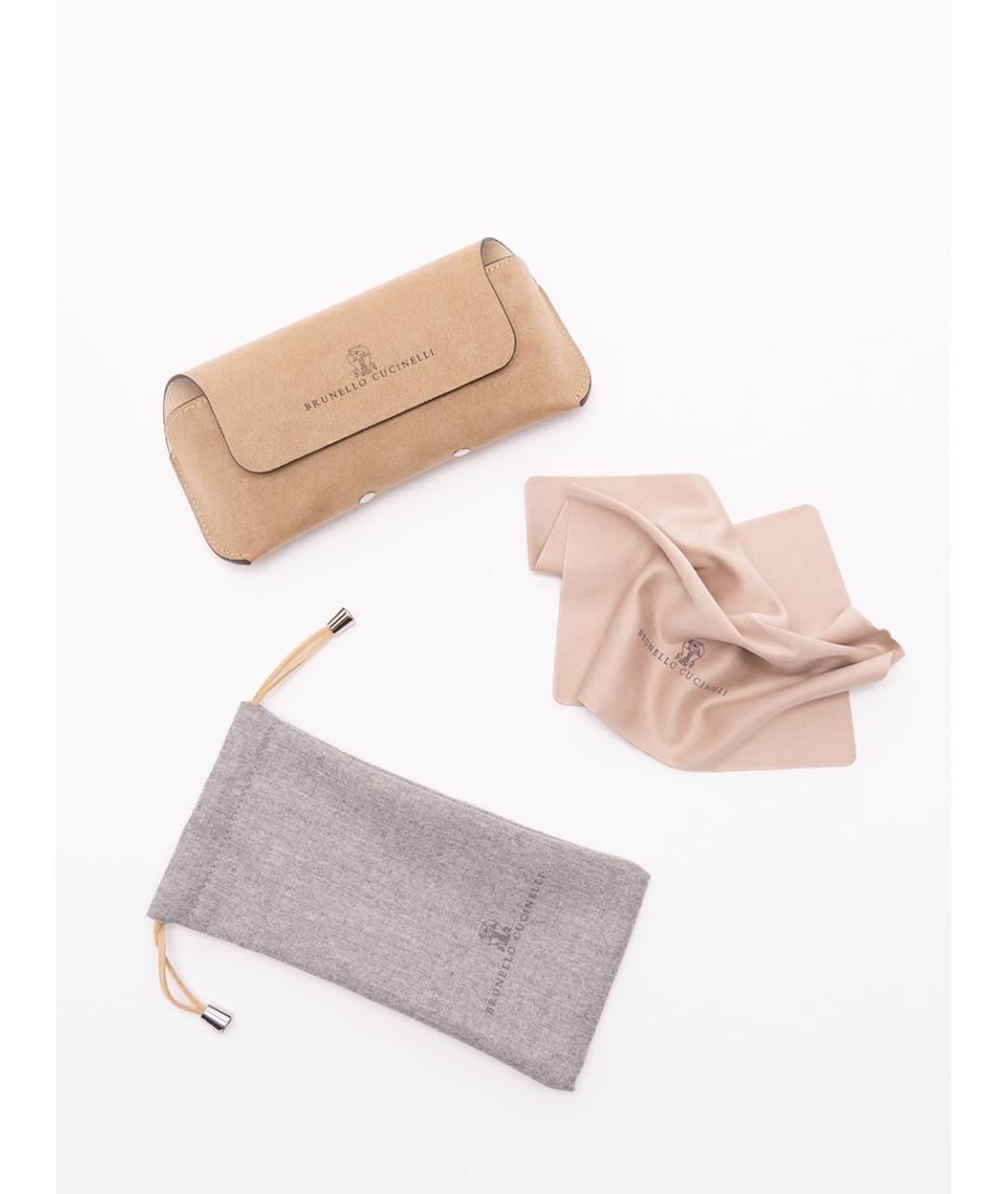 BRUNELLO CUCINELLI Мульти пластиковые солнцезащитные очки, фото 5