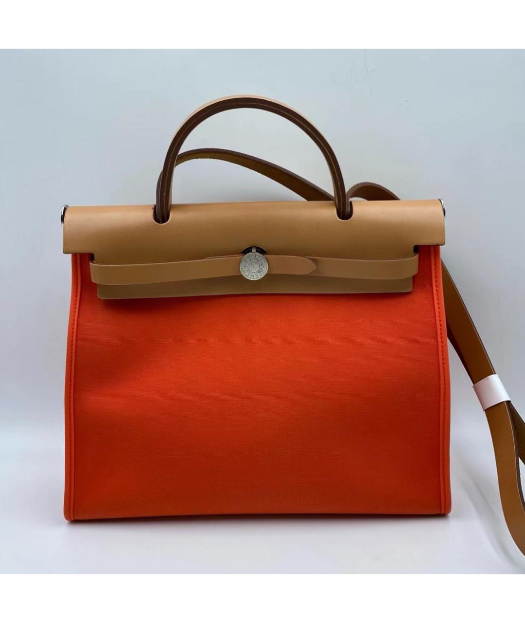 HERMES Тканевая сумка через плечо, фото 2