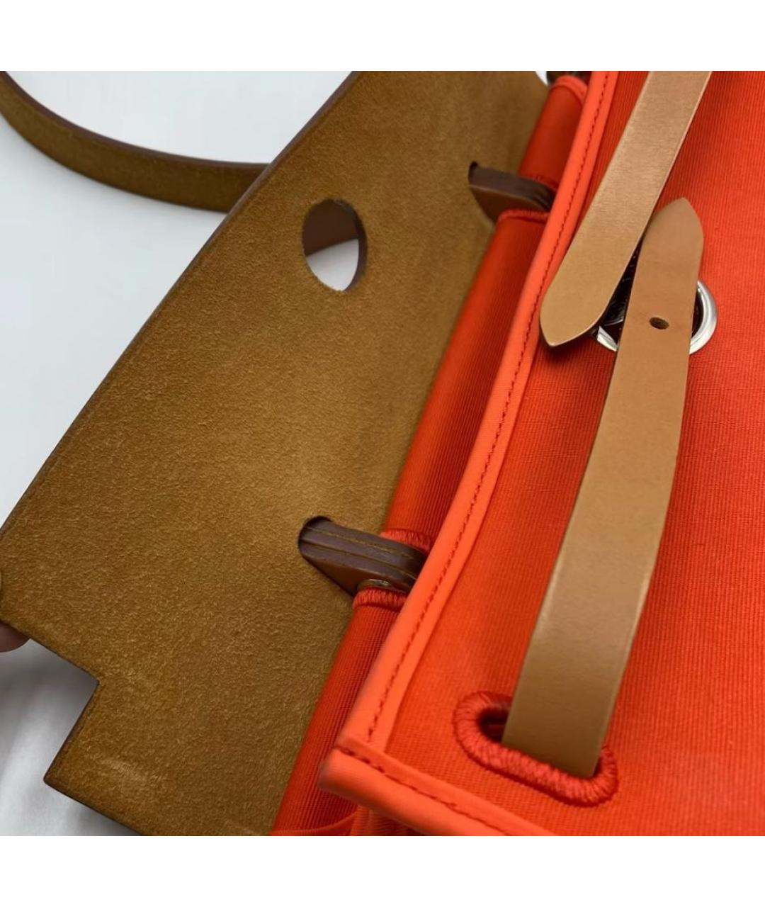 HERMES Тканевая сумка через плечо, фото 6