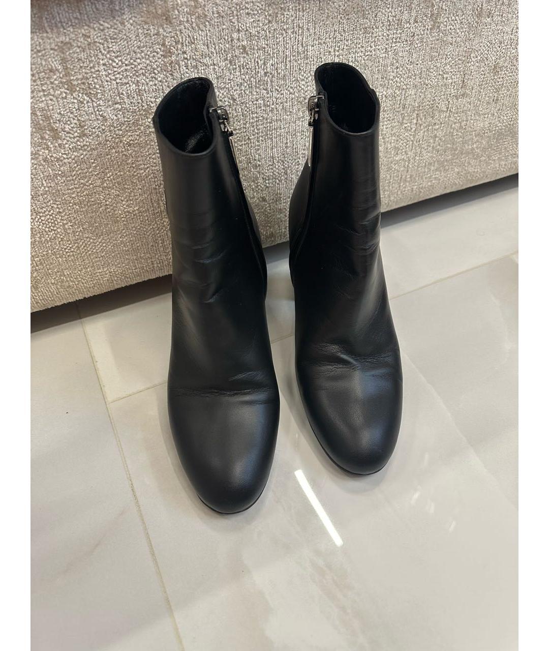 SAINT LAURENT Черные ботильоны, фото 2