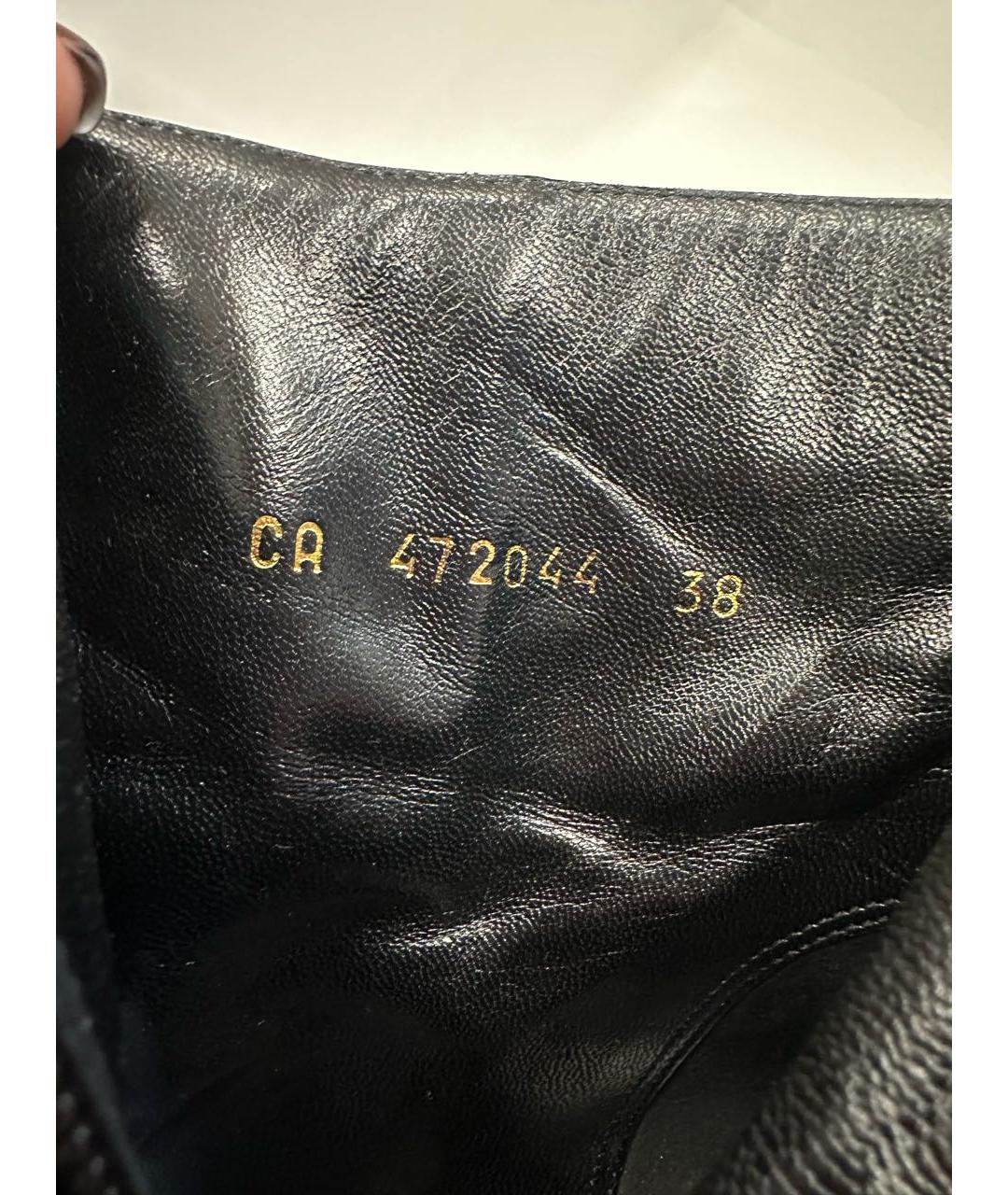 SAINT LAURENT Черные ботильоны, фото 8