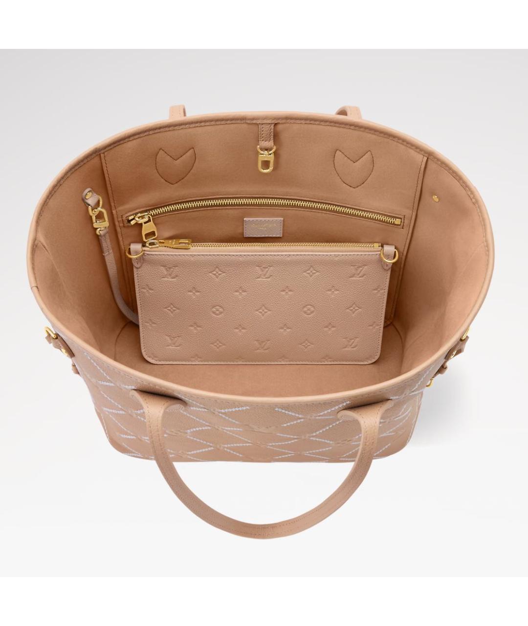 LOUIS VUITTON Кожаная сумка тоут, фото 3