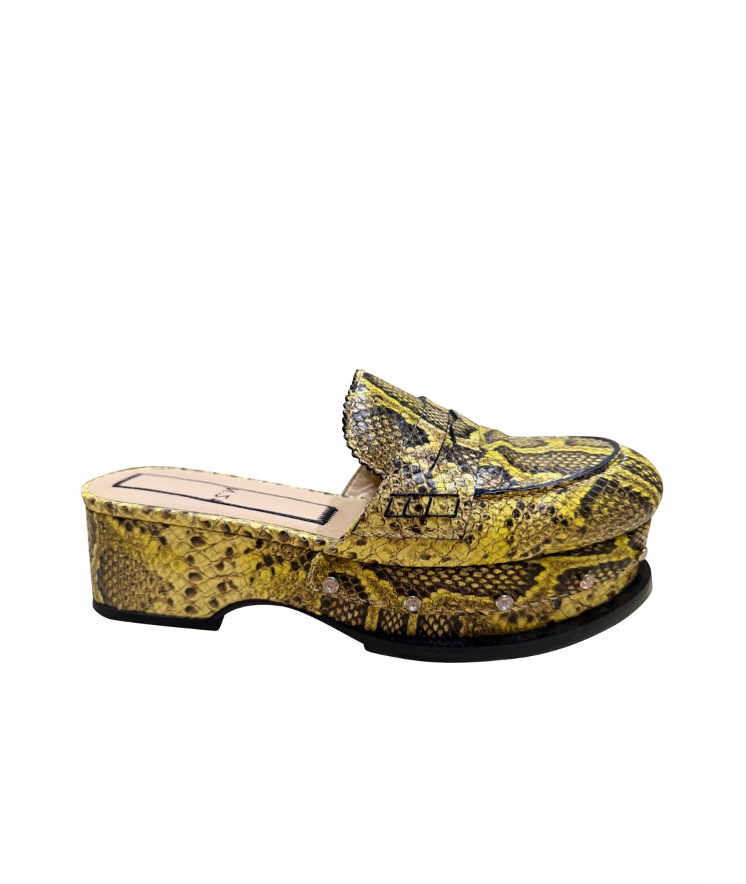 NO. 21 Кожаные сабо, фото 1