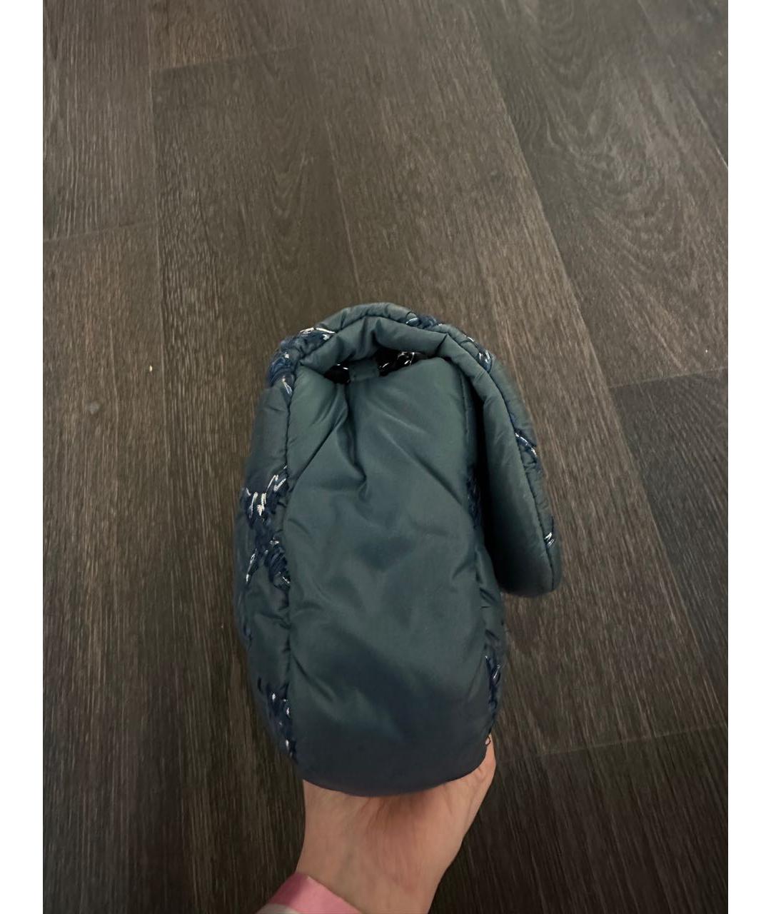 CHANEL Темно-синяя сумка через плечо, фото 5