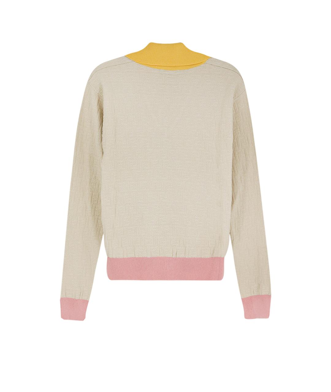 FENDI Мульти хлопковый джемпер / свитер, фото 2