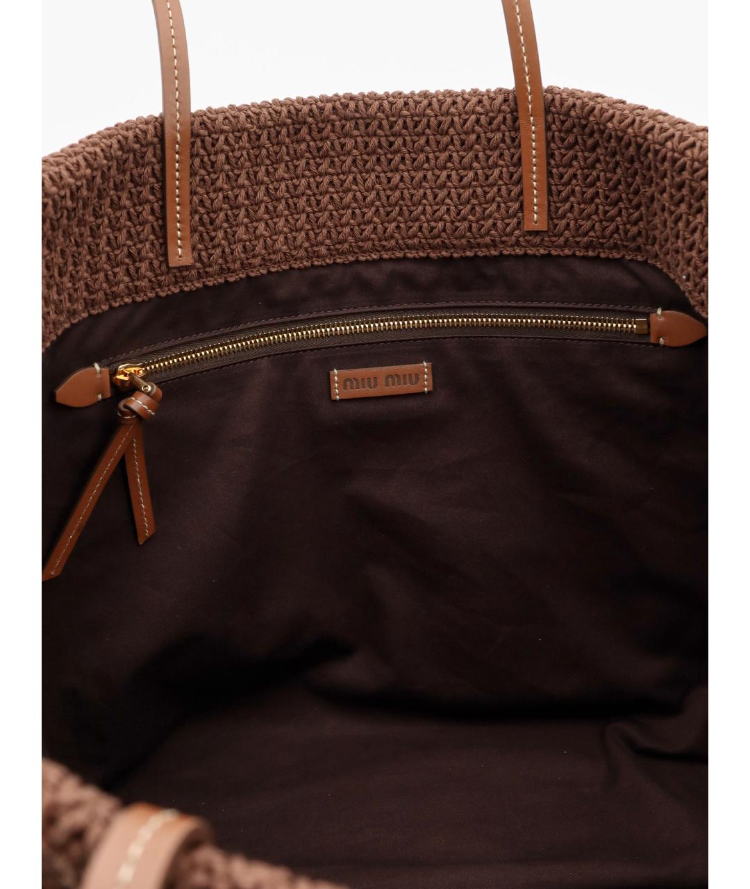 MIU MIU Мульти тканевая сумка тоут, фото 4