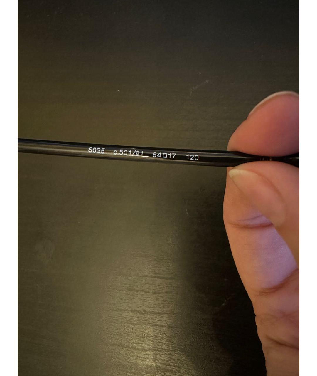 CHANEL Черные пластиковые солнцезащитные очки, фото 7