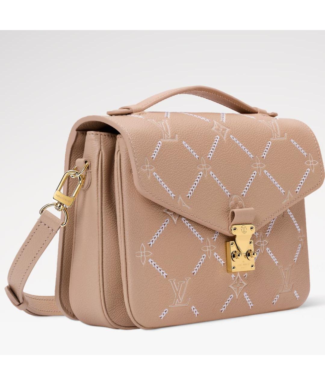 LOUIS VUITTON Кожаная сумка через плечо, фото 2