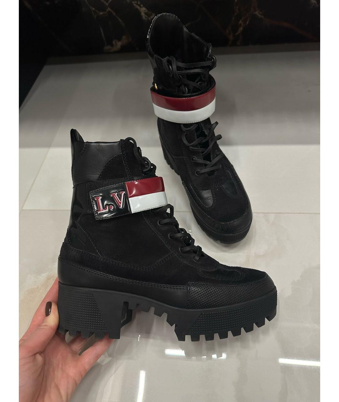 LOUIS VUITTON Черные ботинки, фото 9