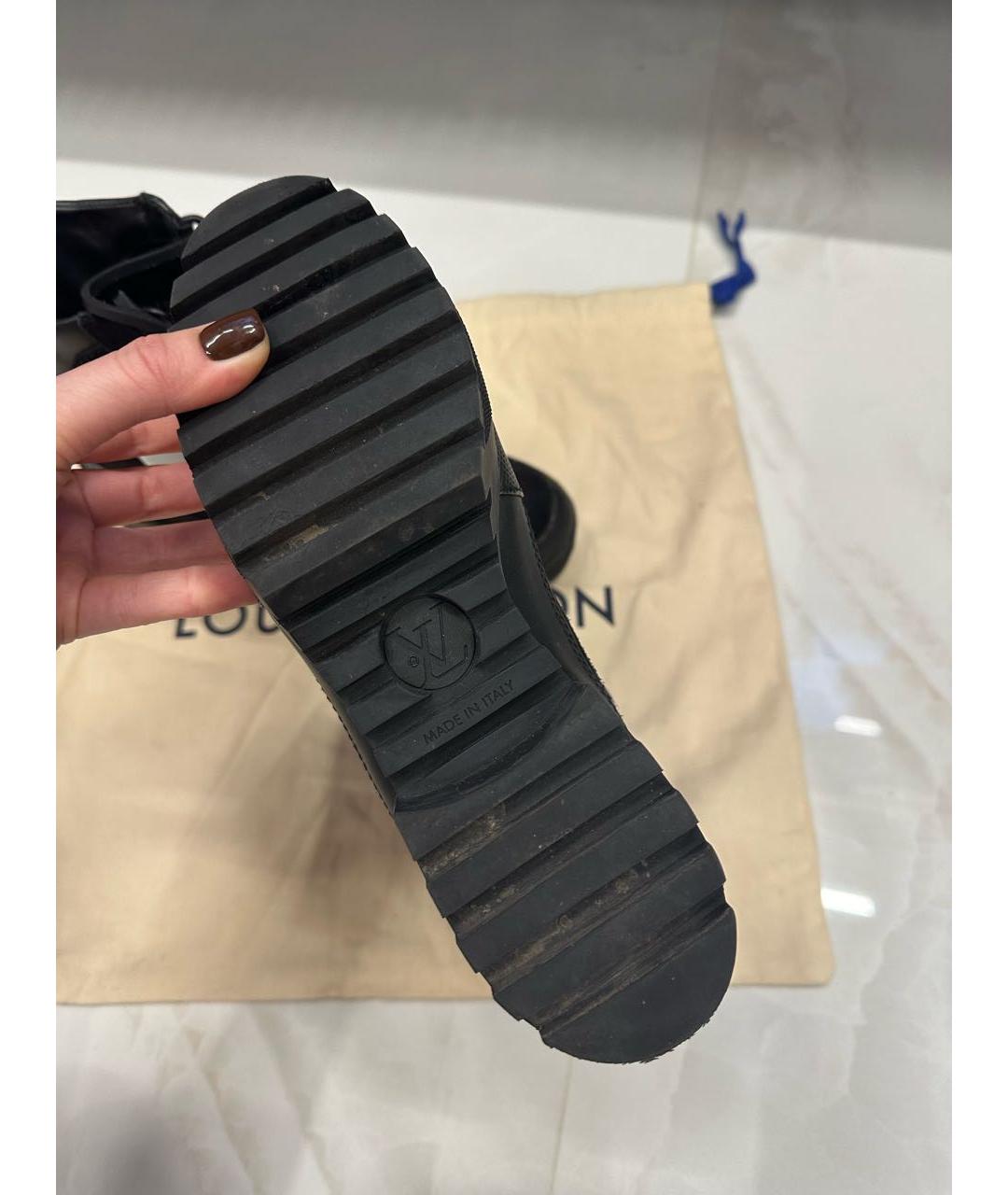 LOUIS VUITTON Черные ботинки, фото 7