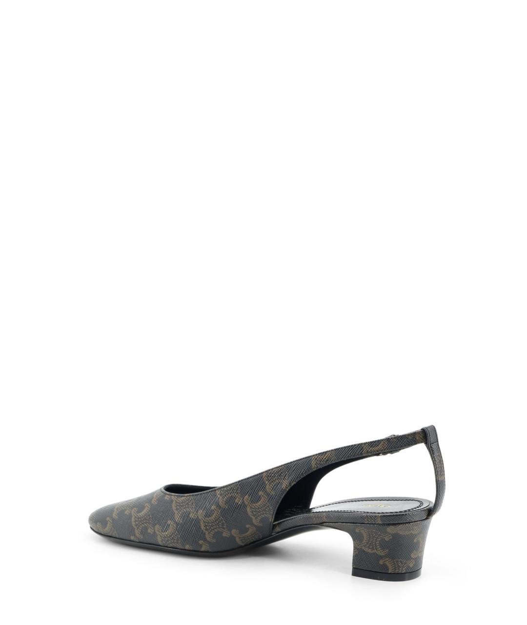 CELINE Мульти кожаные туфли, фото 3