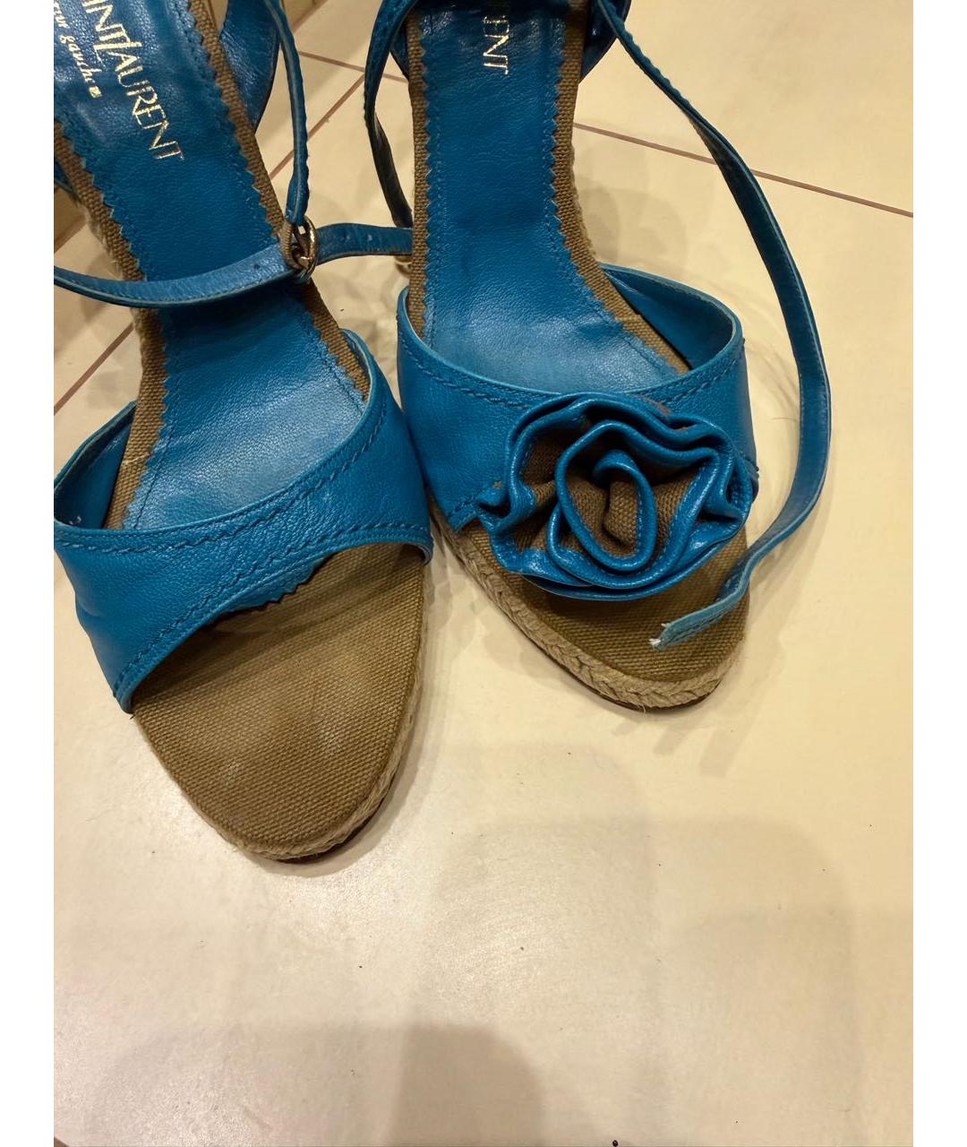 SAINT LAURENT Босоножки, фото 4