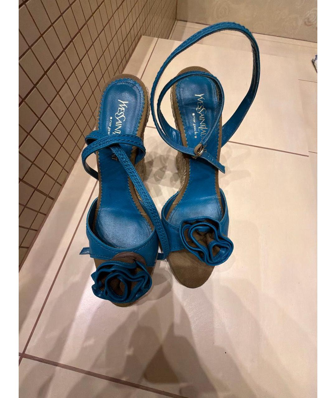 SAINT LAURENT Босоножки, фото 2