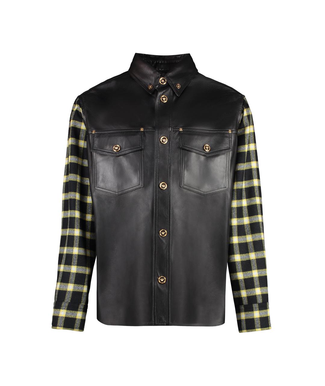 VERSACE Черная кэжуал рубашка, фото 1