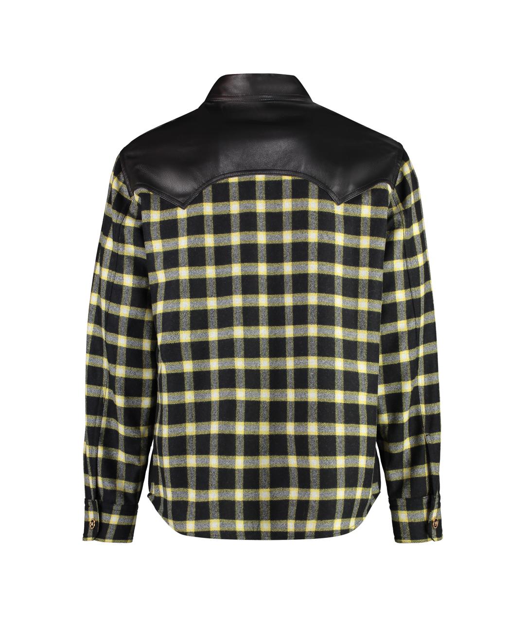 VERSACE Черная кэжуал рубашка, фото 2