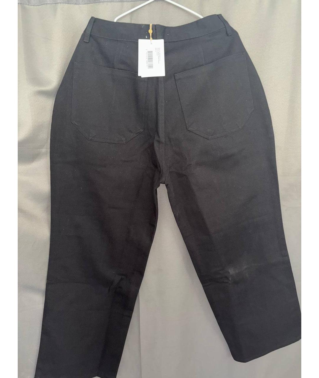 THE FRANKIE SHOP Черные джинсы клеш, фото 2