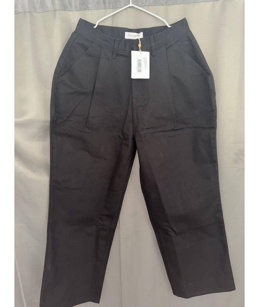 THE FRANKIE SHOP Черные джинсы клеш, фото 6