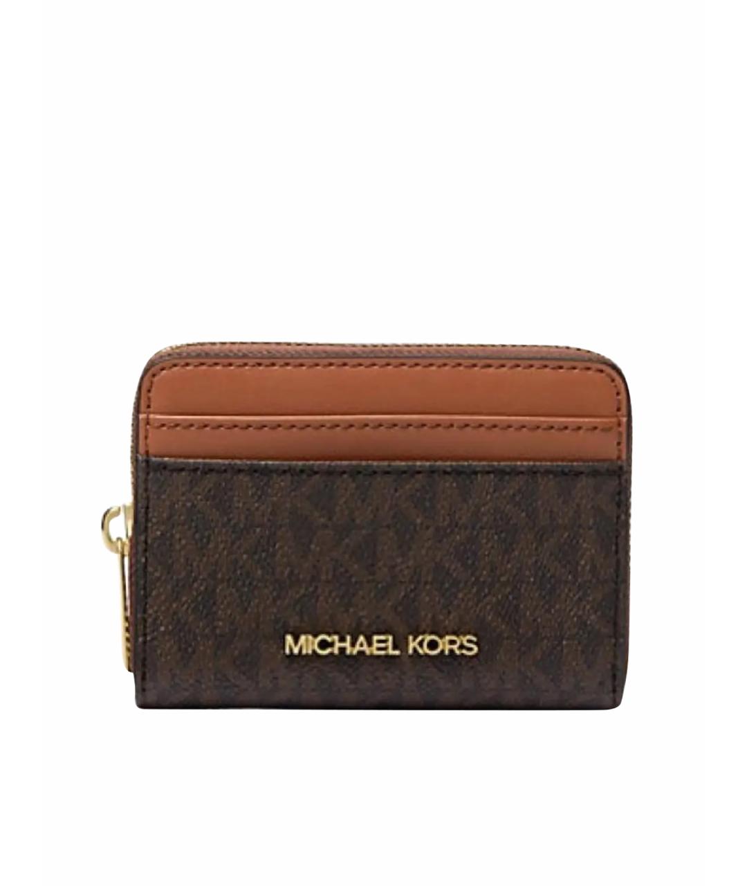 MICHAEL KORS Коричневый кошелек, фото 1