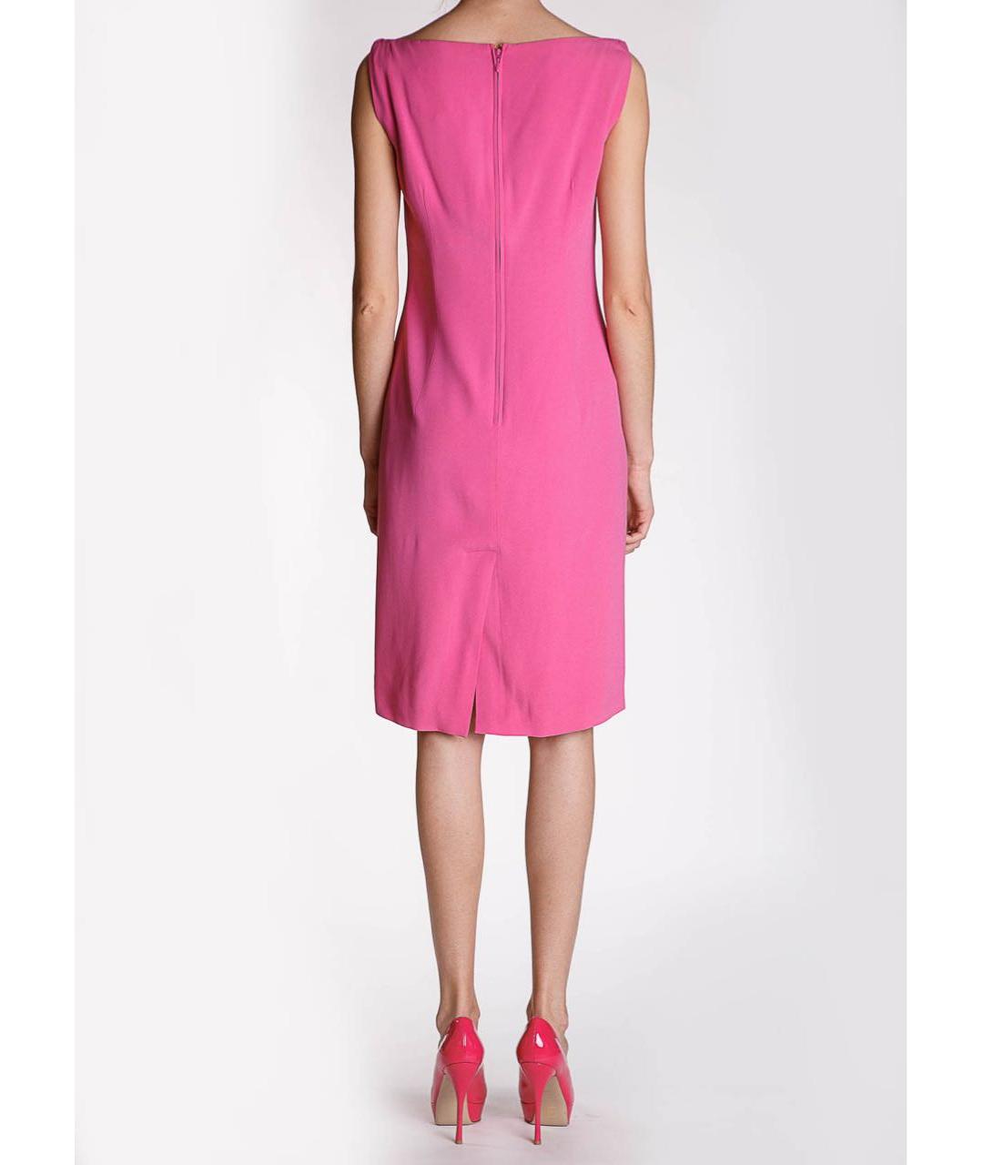 DSQUARED2 Розовое коктейльное платье, фото 4