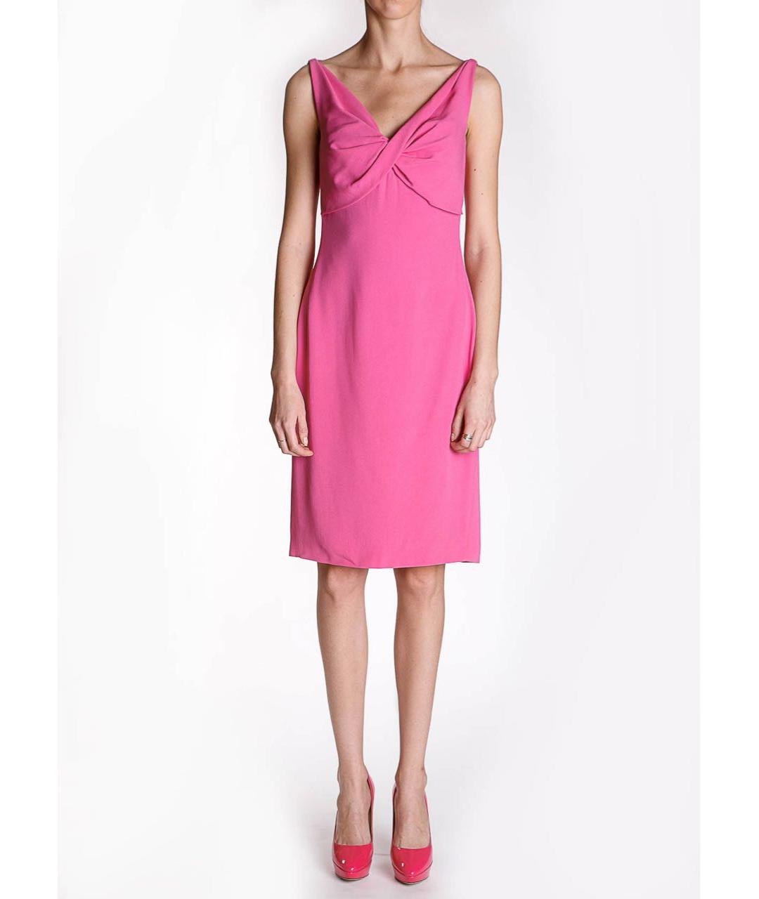 DSQUARED2 Розовое коктейльное платье, фото 2