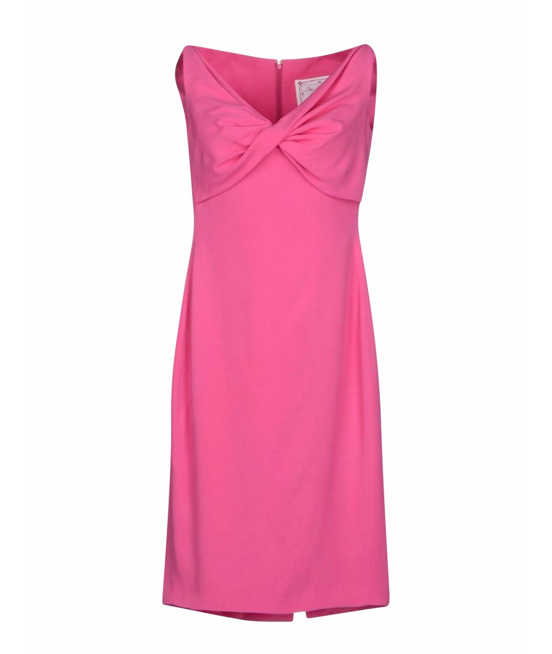 DSQUARED2 Розовое коктейльное платье, фото 1