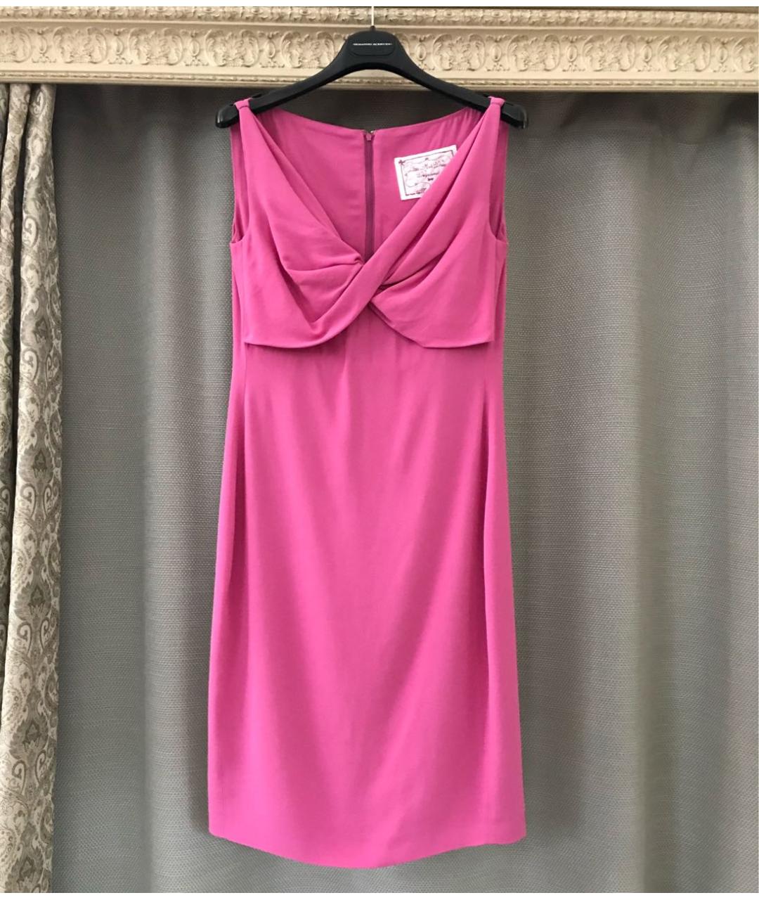 DSQUARED2 Розовое коктейльное платье, фото 6