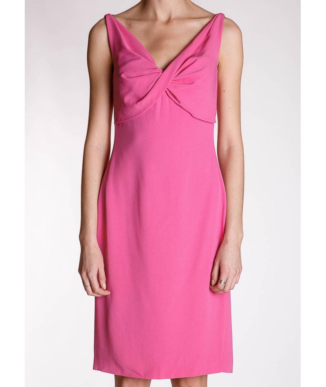 DSQUARED2 Розовое коктейльное платье, фото 3
