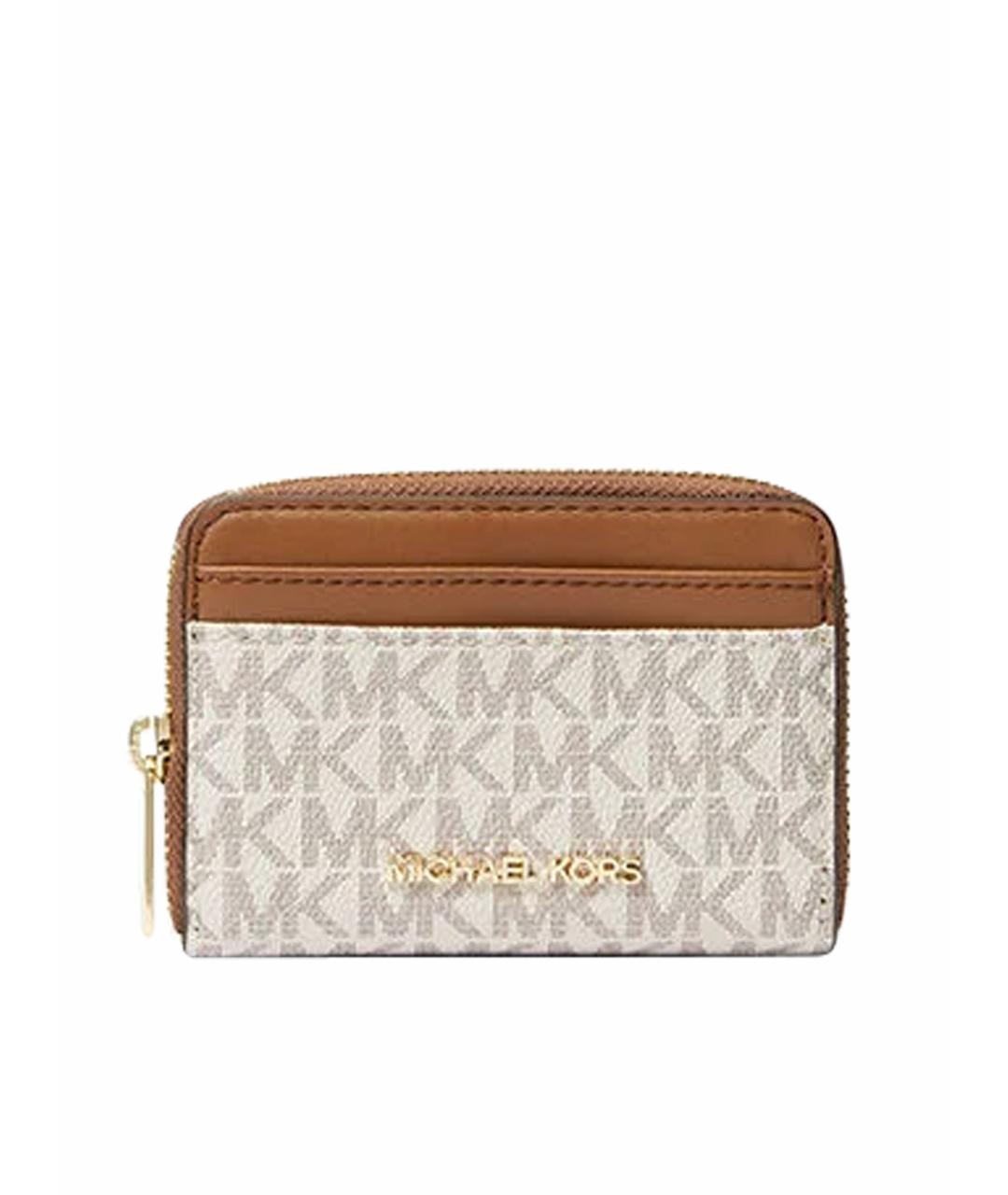 MICHAEL KORS Бежевый кошелек, фото 1