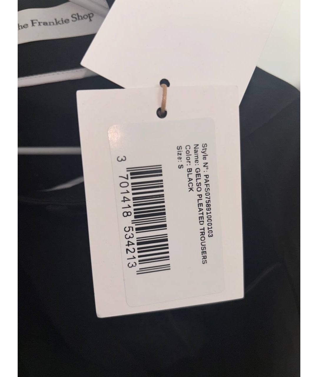 THE FRANKIE SHOP Черные прямые брюки, фото 8