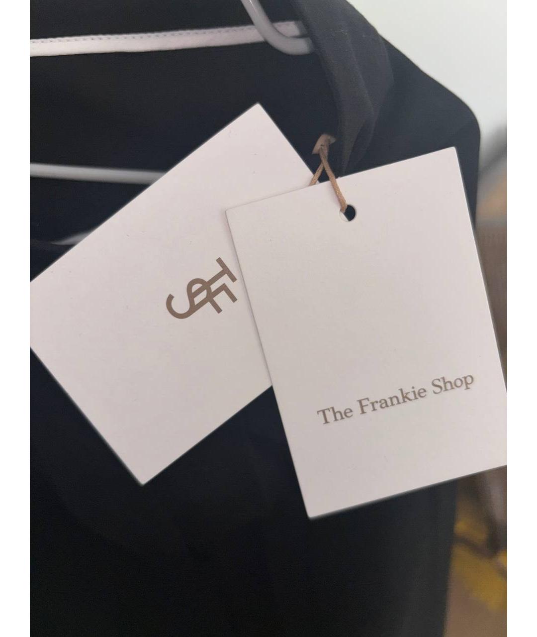 THE FRANKIE SHOP Черные прямые брюки, фото 7