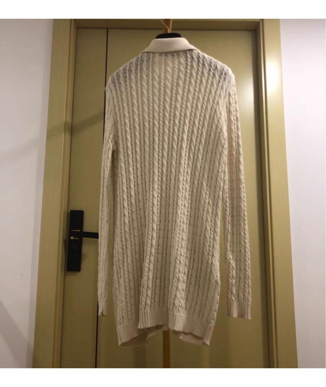 PRADA Бежевое хлопковое повседневное платье, фото 6