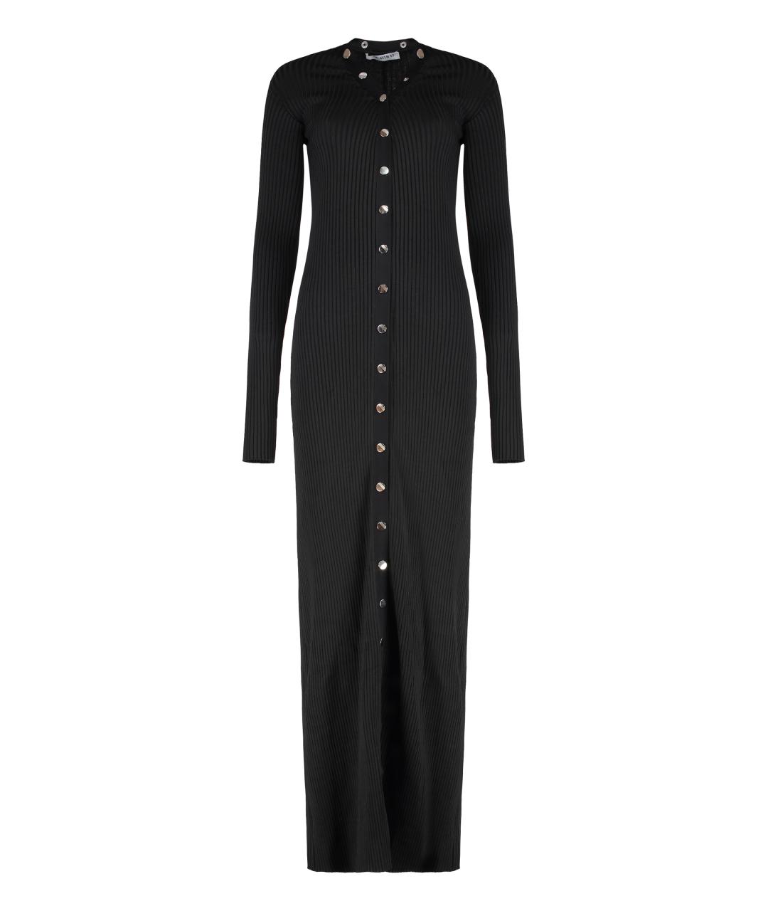 THE ATTICO Черный вискозный кардиган, фото 1