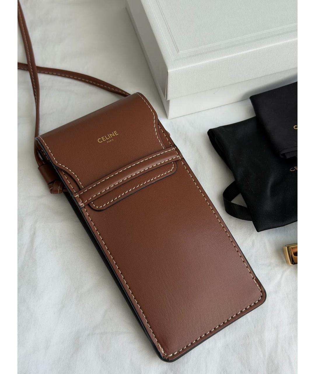 CELINE Золотые металлические солнцезащитные очки, фото 3